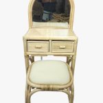 Table Miror Rattan